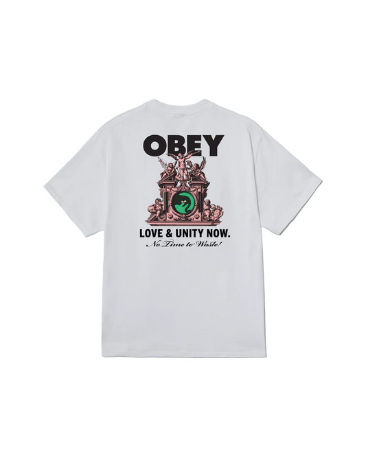 OBEY LOVE & UNITY NOW CLASSIC T-SHIRT