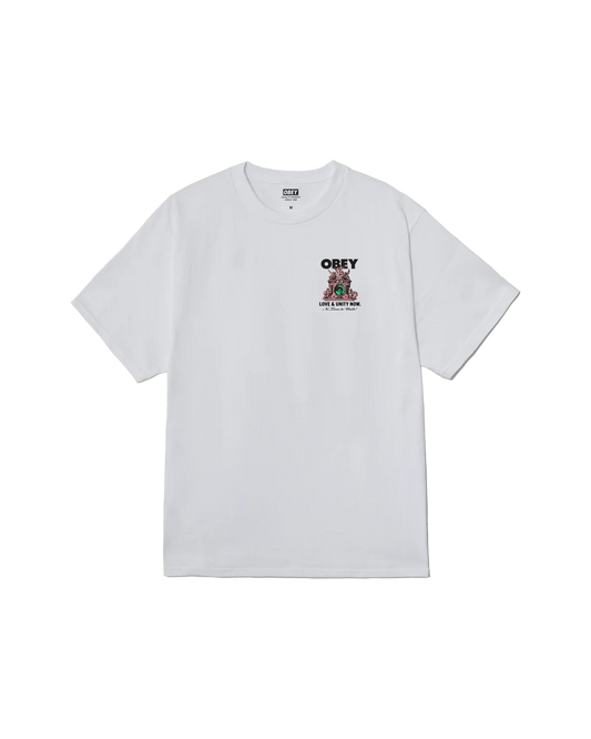 OBEY LOVE & UNITY NOW CLASSIC T-SHIRT