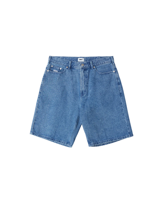 OBEY BIGWIG BAGGY DENIM SHORT