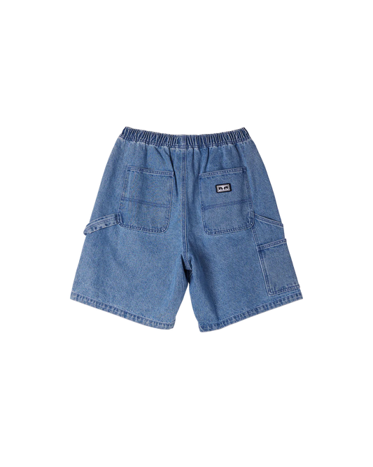 OBEY EASY DENIM CARPENTER SHORT