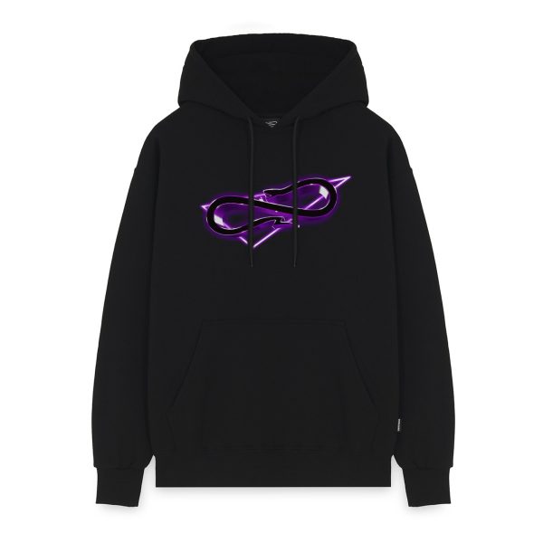 PROPAGANDA LOGO VICE HOODIE BLACK