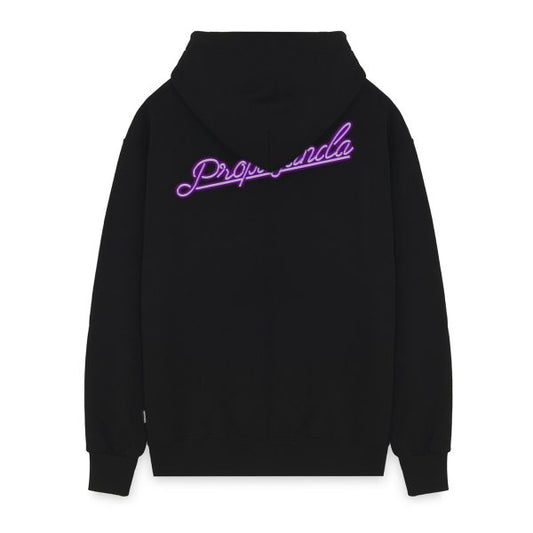 PROPAGANDA LOGO VICE HOODIE BLACK
