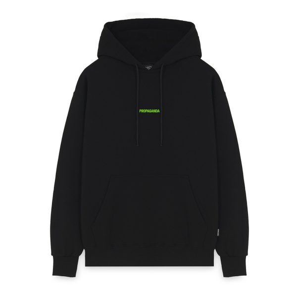 PROPAGANDA RIBS HEAT HOODIE BLACK