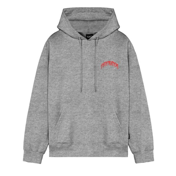 PROPAGANDA TRIANGLE SHOOTER HOODIE MELANGE