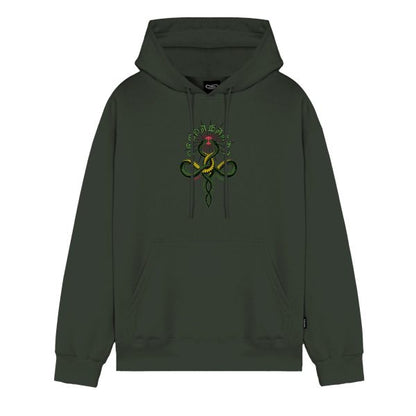 PROPAGANDA KNOT HOODIE PINE