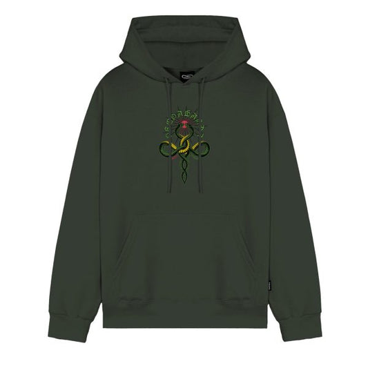 PROPAGANDA KNOT HOODIE PINE