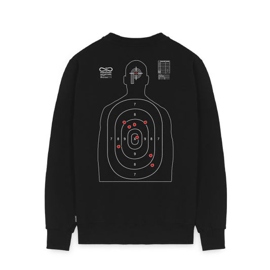 PROPAGANDA CREWNECK TARGET BLACK