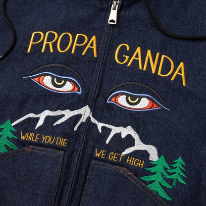 PROPAGANDA ACTIVE JACKET RAW DENIM