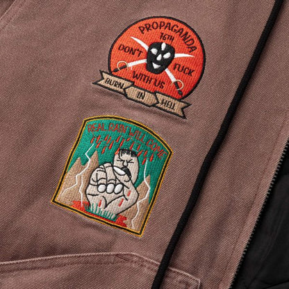 PROPAGANDA ACTIVE JACKET TROOPER BROWN