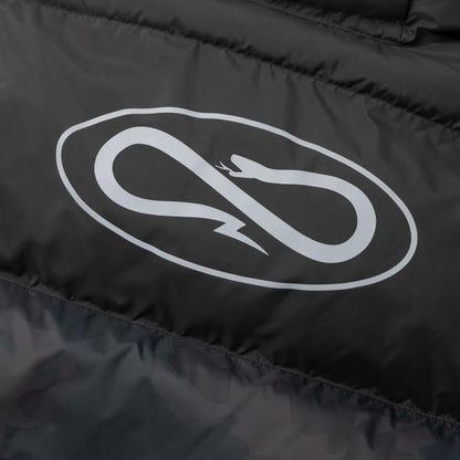 PROPAGANDA LOGO ATOM PUFFER JACKET GREY