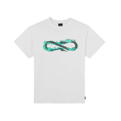 PROPAGANDA LOGO FIRE TEE - WHITE