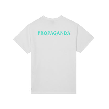 PROPAGANDA LOGO FIRE TEE - WHITE