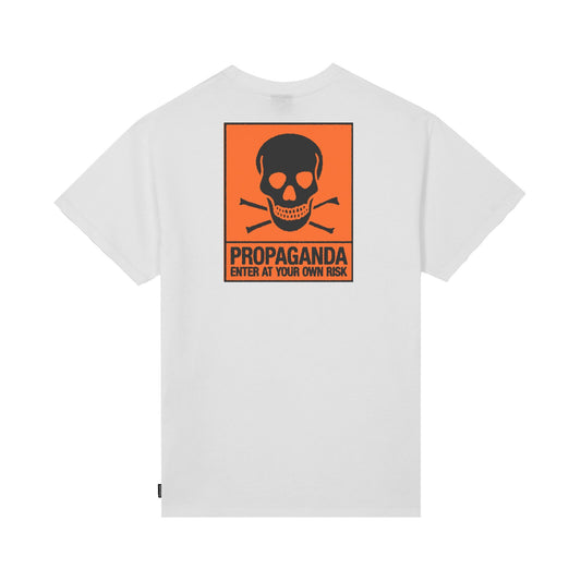 PROPAGANDA DANGER TEE - WHITE