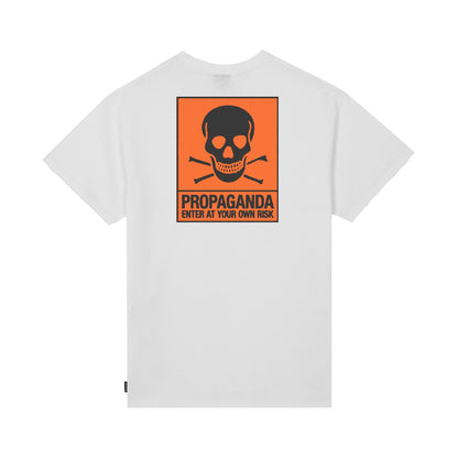 PROPAGANDA DANGER TEE - WHITE