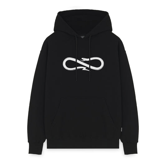 PROPAGANDA LOGO HOODIE BLACK