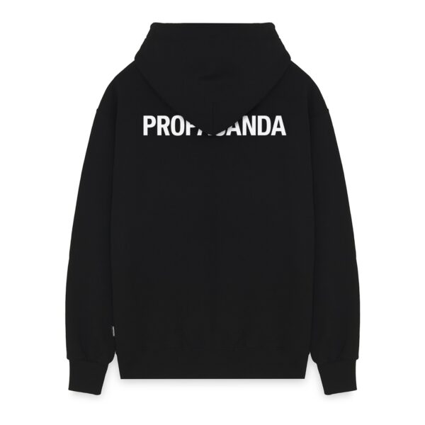 PROPAGANDA LOGO HOODIE BLACK