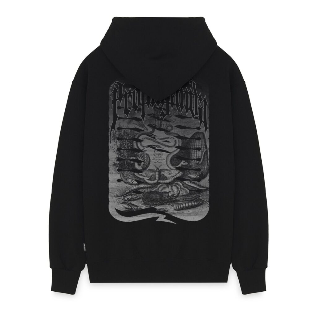 PROPAGANDA BUTTERFLY HOODIE BLACK