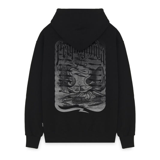 PROPAGANDA BUTTERFLY HOODIE BLACK
