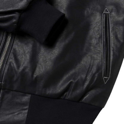 PROPAGANDA CAPIATL VARSITY JACKET BLACK