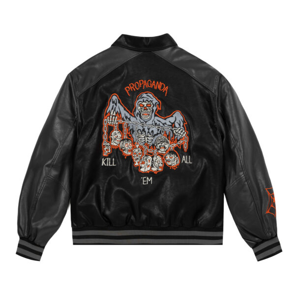 PROPAGANDA SEMBOY VARSITY JACKET BLACK