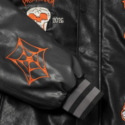 PROPAGANDA SEMBOY VARSITY JACKET BLACK