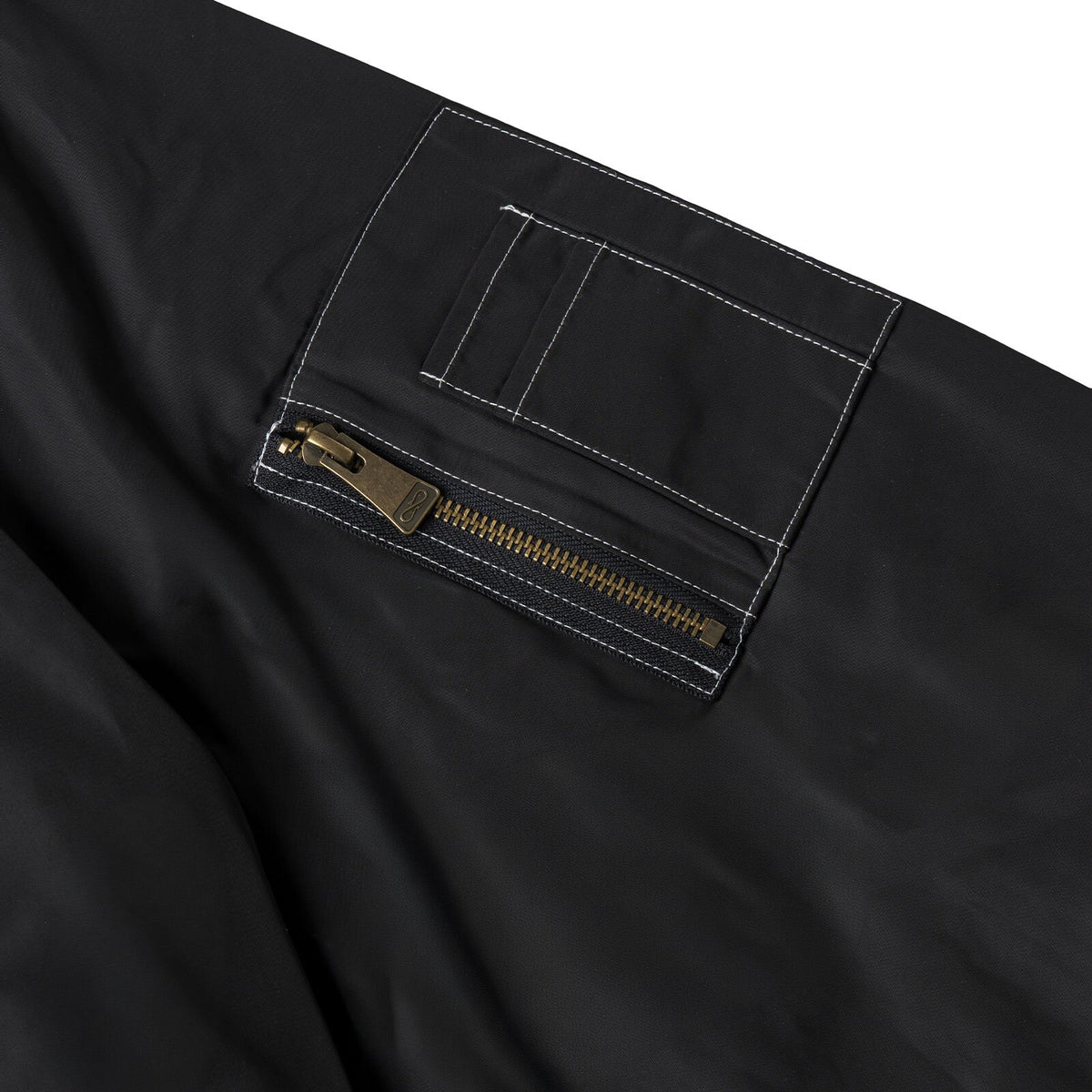PROPAGANDA LOGO ATOM BOMBER JACKET BLACK