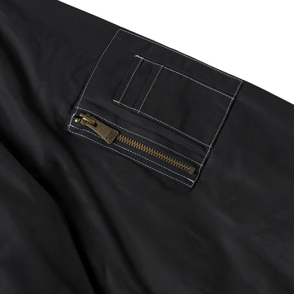 PROPAGANDA LOGO ATOM BOMBER JACKET BLACK