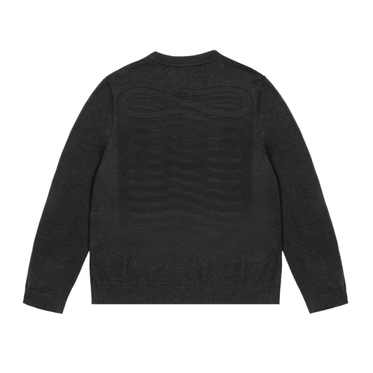 PROPAGANDA RIBS SWEATER BLACK