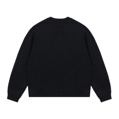 PROPAGANDA LOGO ATOM SWEATER BLACK