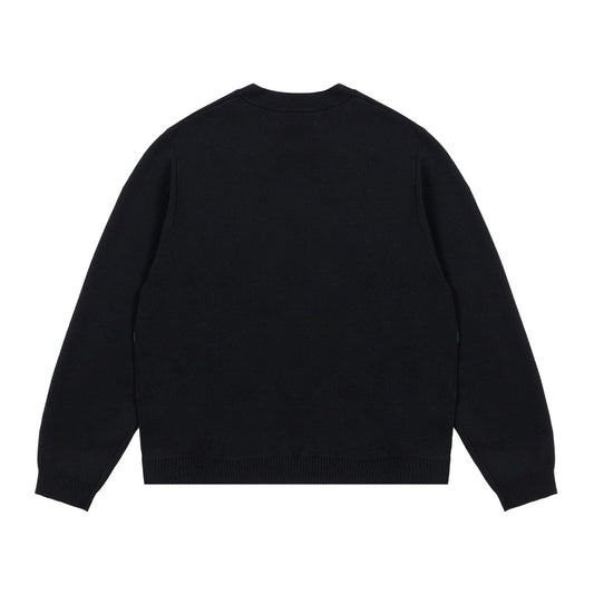 PROPAGANDA LOGO ATOM SWEATER BLACK