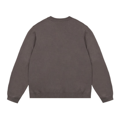 PROPAGANDA LOGO ATOM SWEATER GRAY
