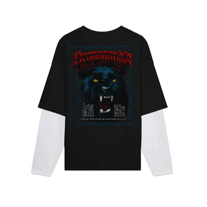 PROPAGANDA LET'S KILL LONGSLEEVE BLACK/WHITE