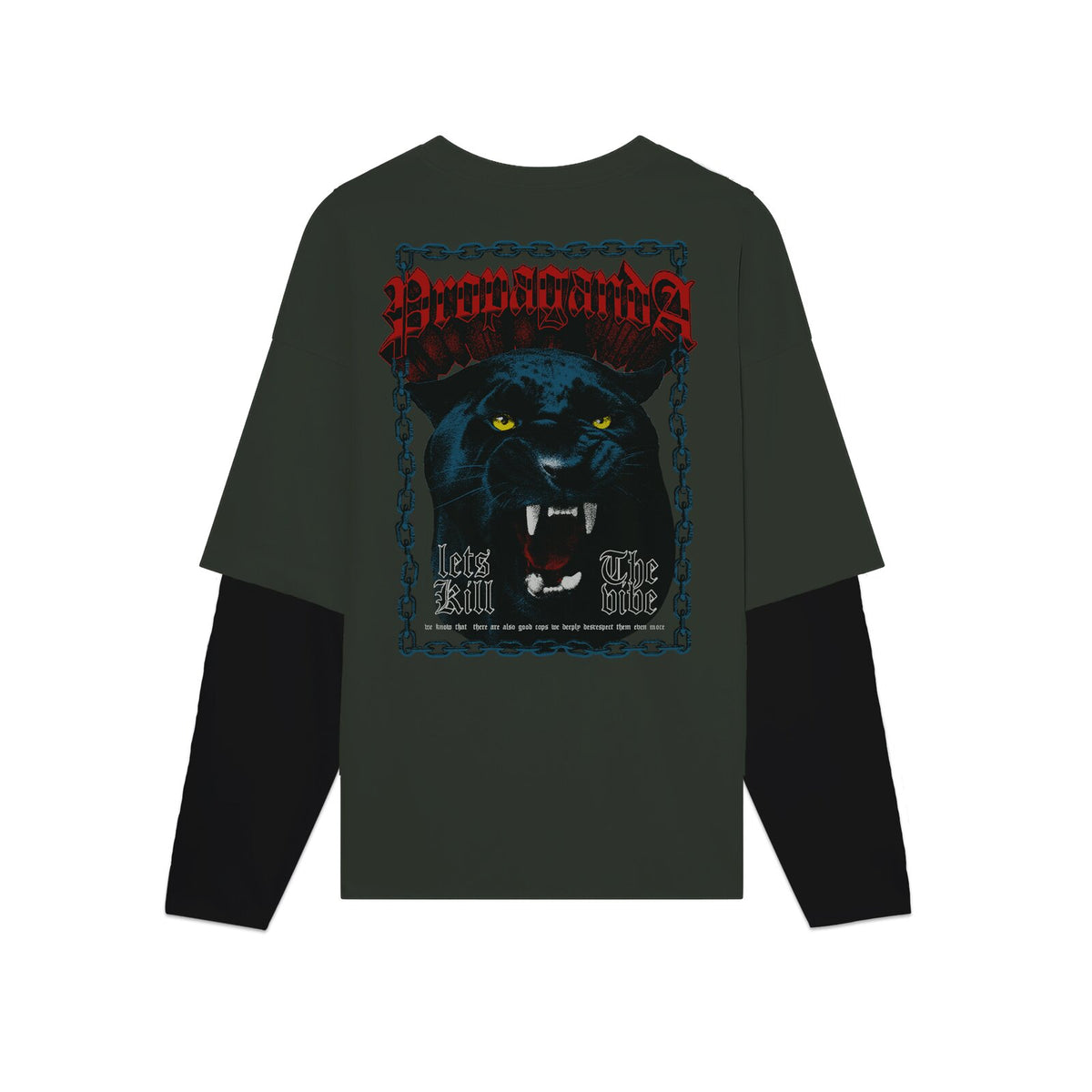 PROPAGANDA LET'S KILL TEE LONGSLEEVE PINE