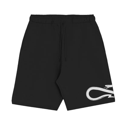 PROPAGANDA SWEATSHORT LOGO NERO