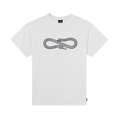 PROPAGANDA LOGO STUDS T-SHIRT WHITE