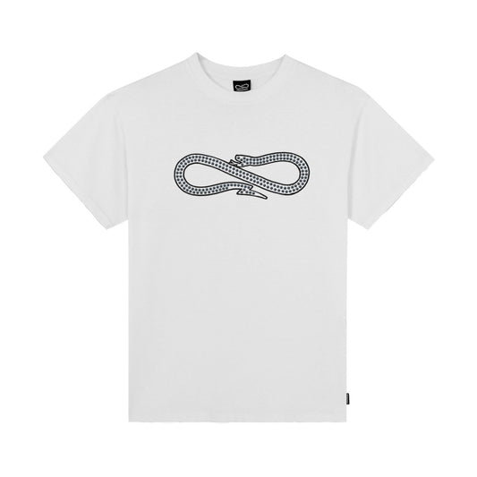 PROPAGANDA LOGO STUDS T-SHIRT WHITE