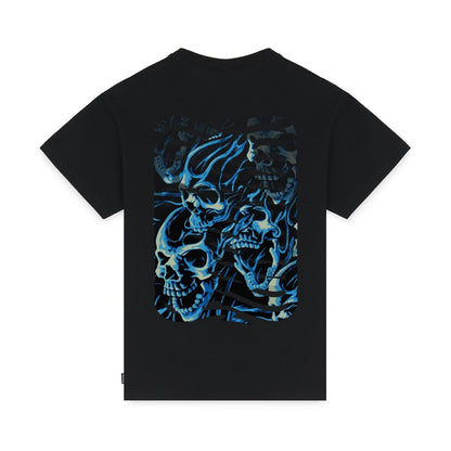 PROPAGANDA RIBS GHOSTRIDER T-SHIRT BLACK