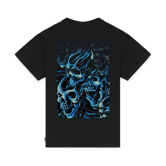 PROPAGANDA RIBS GHOSTRIDER T-SHIRT BLACK