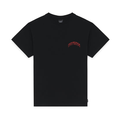 PROPAGANDA TRIANGLE DOBERMAN T-SHIRT BLACK