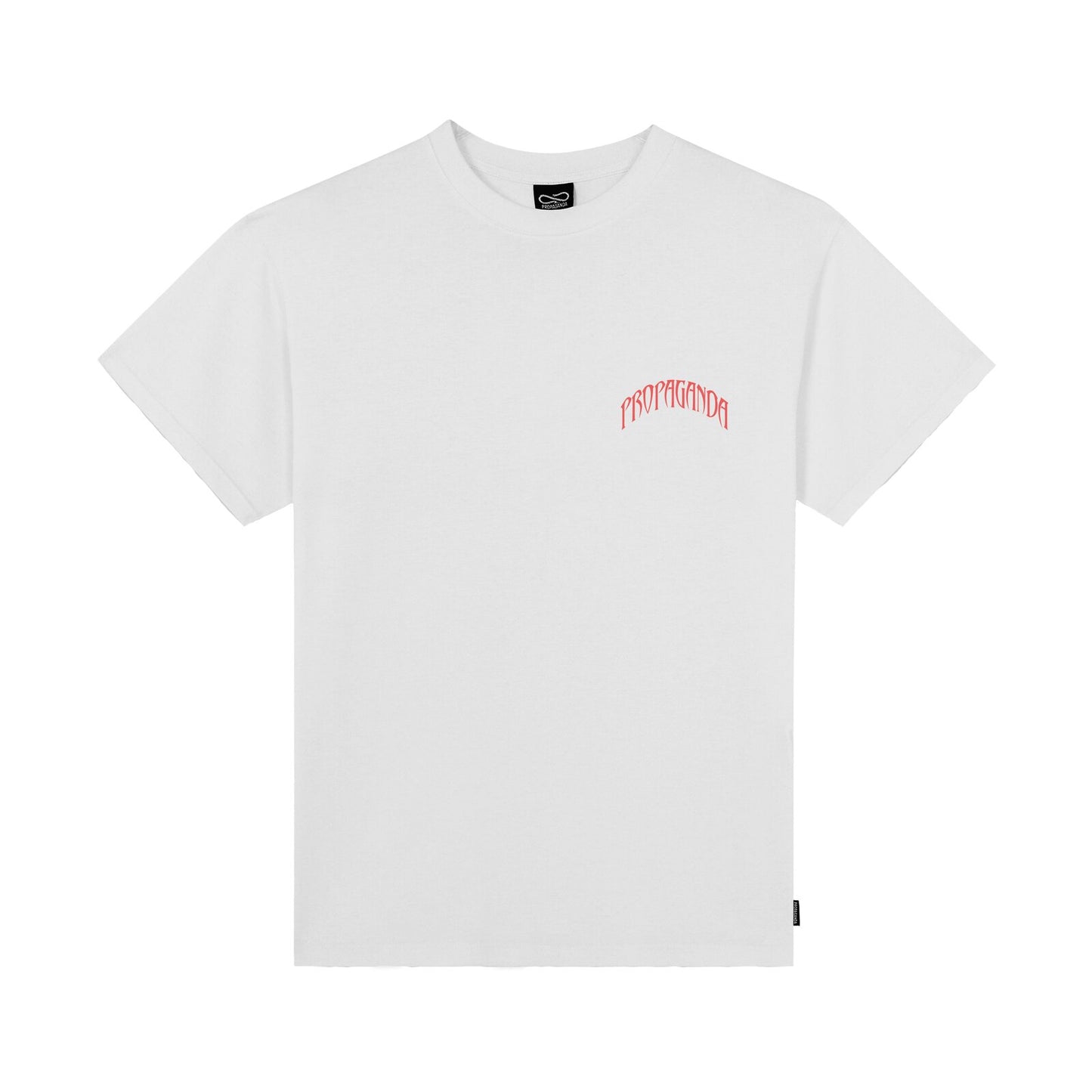 PROPAGANDA TRIANGLE DOBERMAN T-SHIRT WHITE