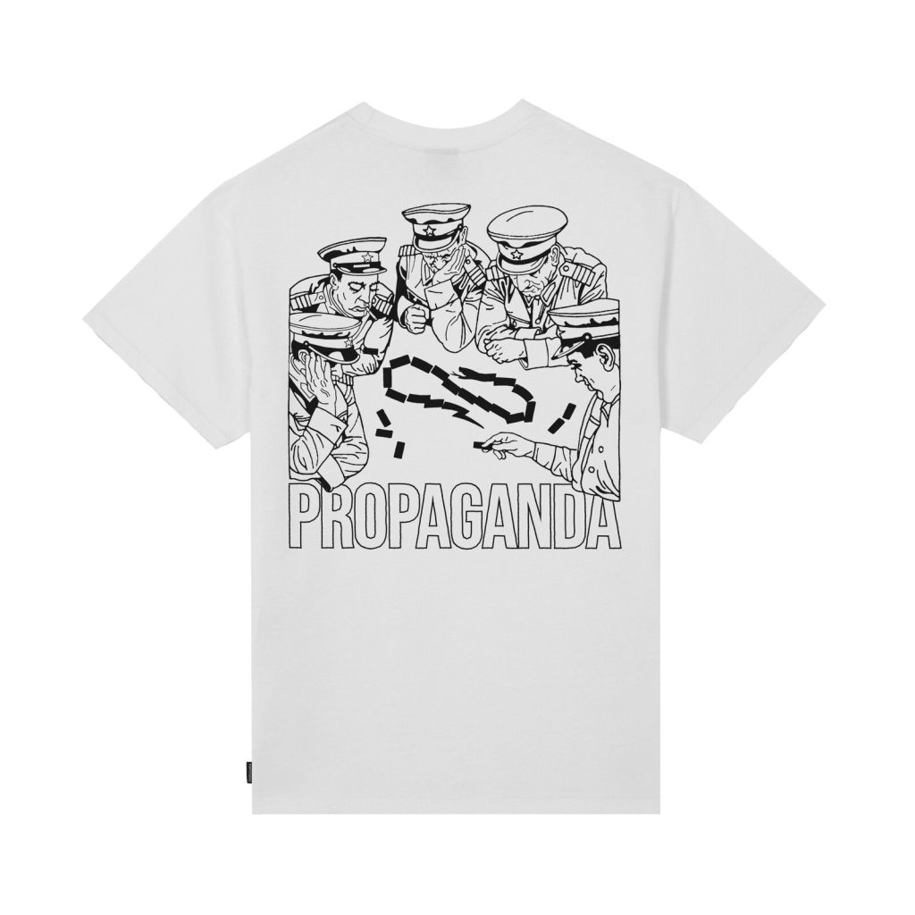 PROPAGANDA DOMINO T-SHIRT WHITE