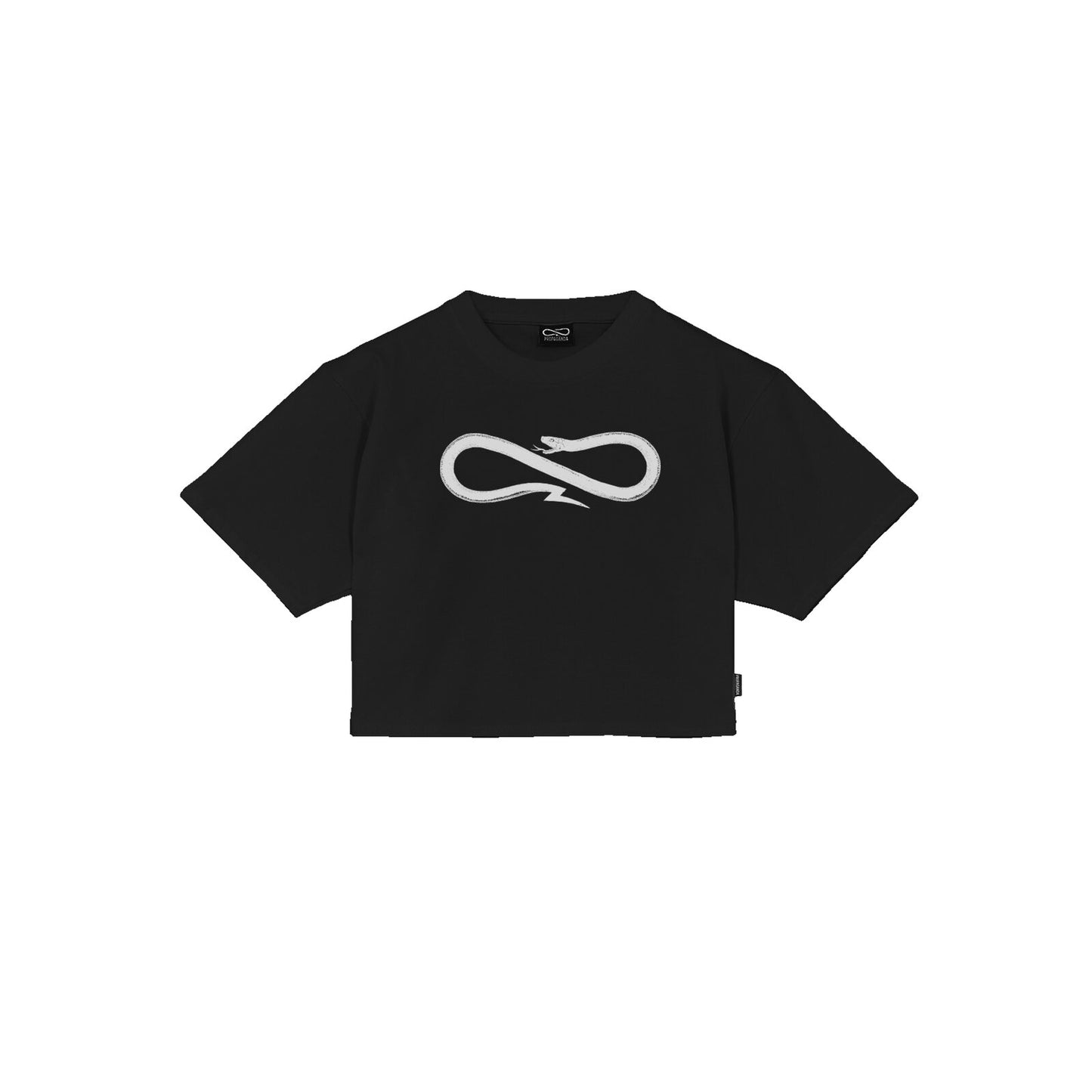 PROPAGANDA WOMAN LOGO T-SHIRT BLACK
