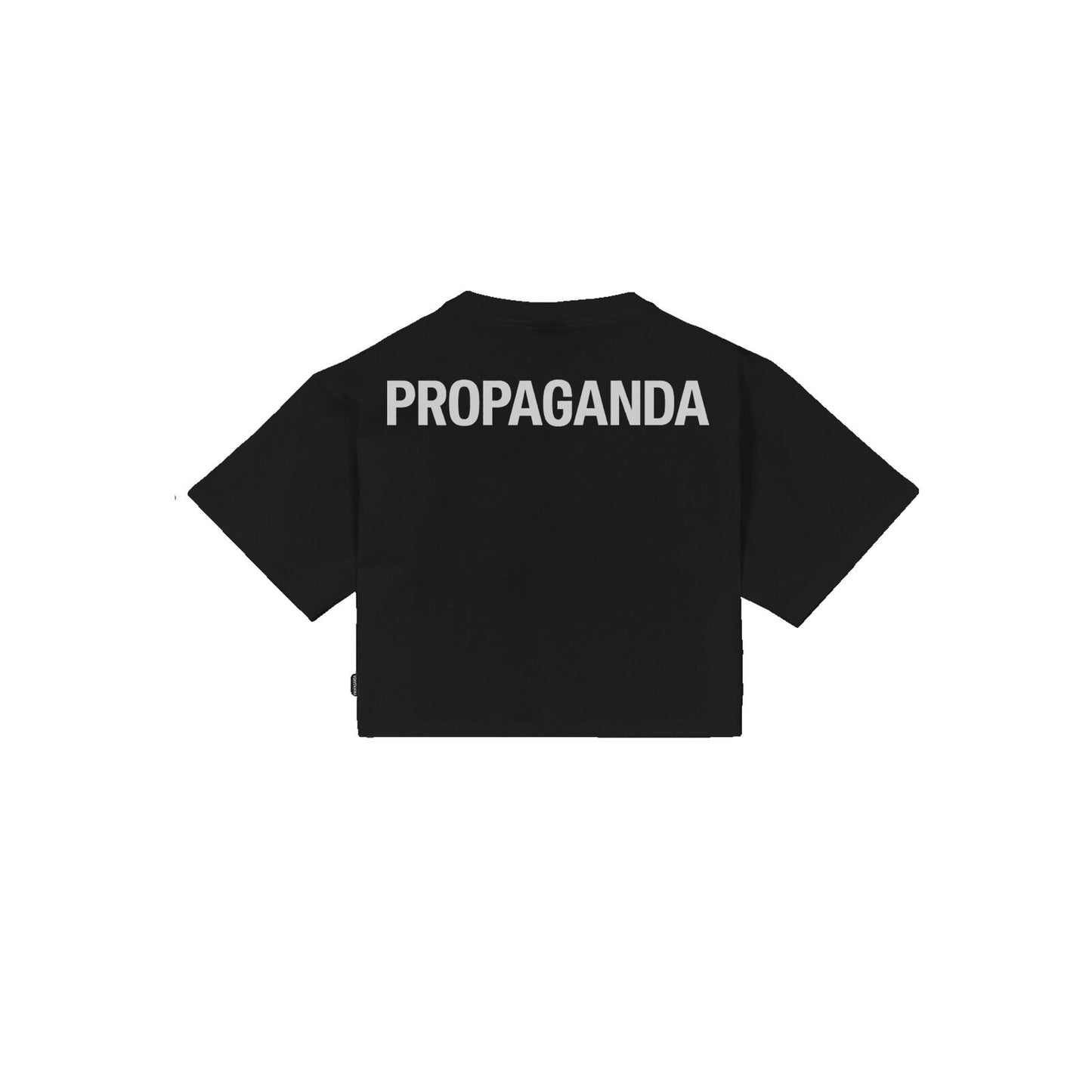 PROPAGANDA WOMAN LOGO T-SHIRT BLACK