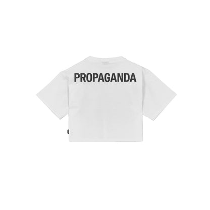 PROPAGANDA WOMAN LOGO T-SHIRT WHITE