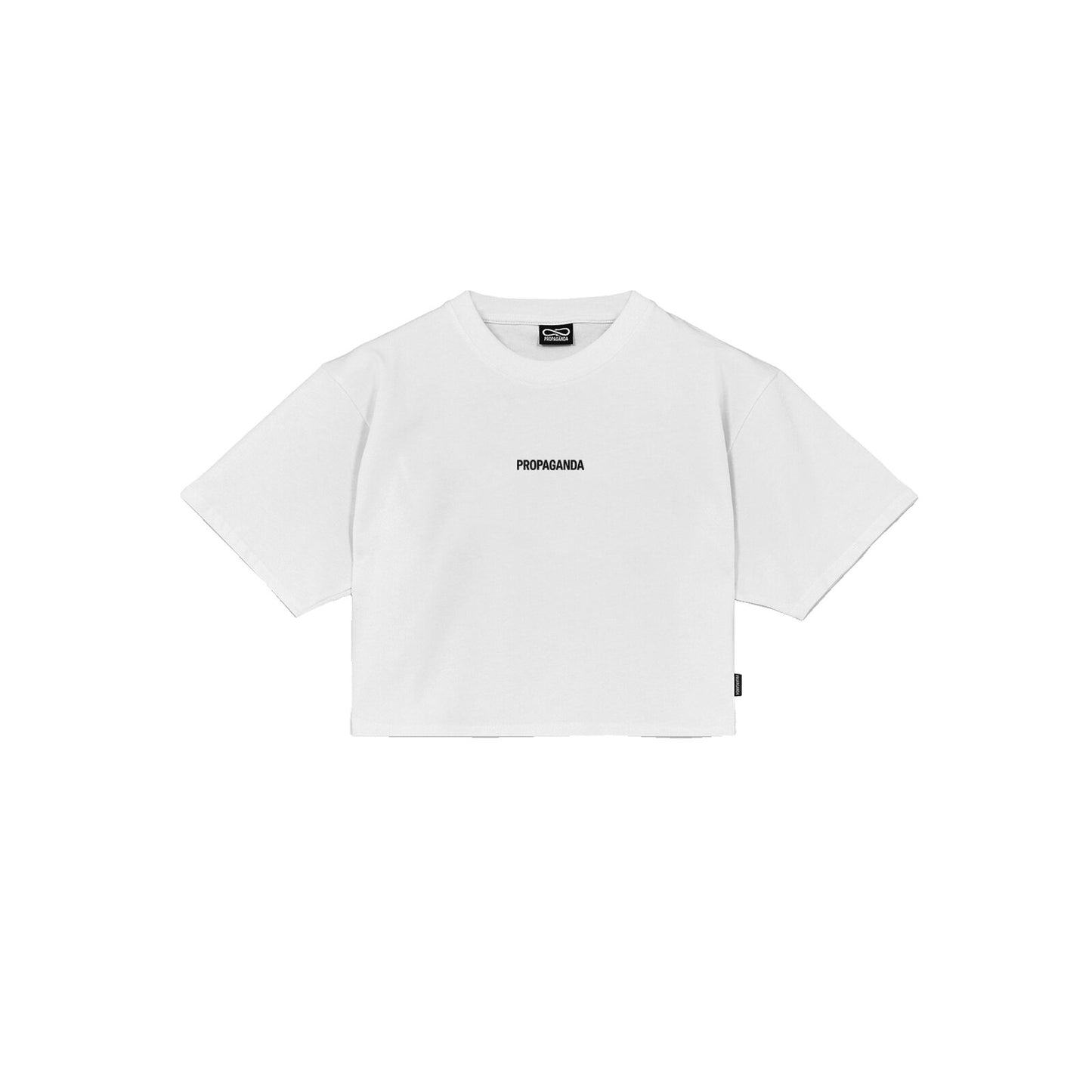 PROPAGANDA WOMAN RIBS T-SHIRT WHITE