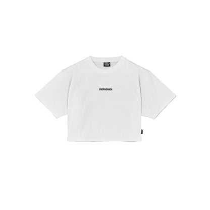 PROPAGANDA WOMAN RIBS T-SHIRT WHITE