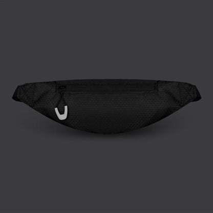 DOLLY NOIRE REFLECTIVE STAPLE WAIST PACK BACK