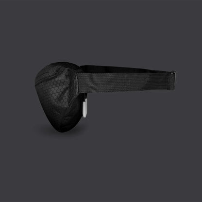 DOLLY NOIRE REFLECTIVE STAPLE WAIST PACK BACK