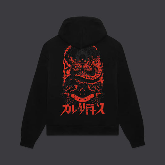 DOLLY NOIRE CYBER KAERU NYOBO HOODIE BLACK