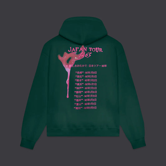 DOLLY NOIRE ISO-ONNA JAPAN TOUR HOODIE TEAL